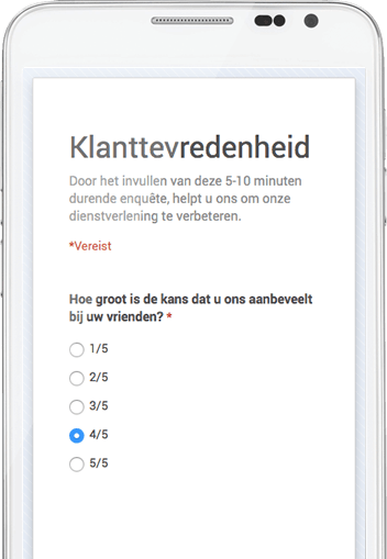Tevredenheidsonderzoek  Klanttevredenheidsonderzoek  Survio.com