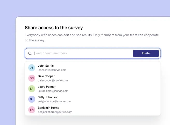 Sodelujte s svojo ekipo