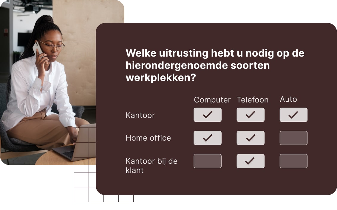 Matrix - multiple choice