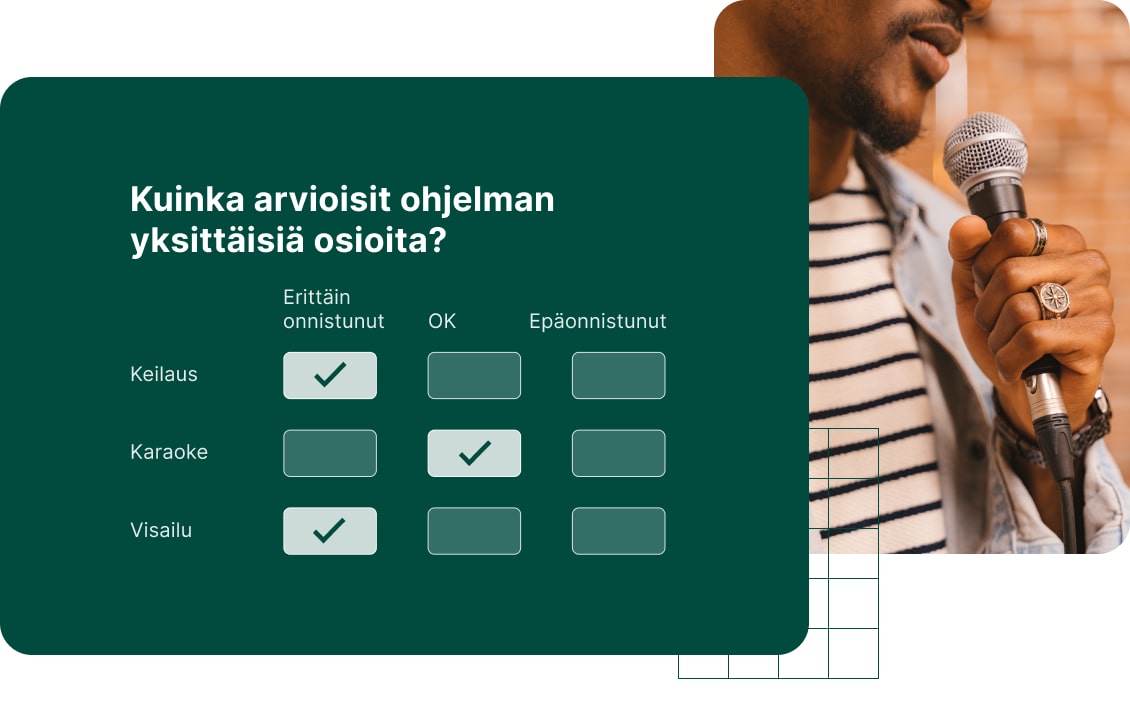 Matriisi - yksi vastaus