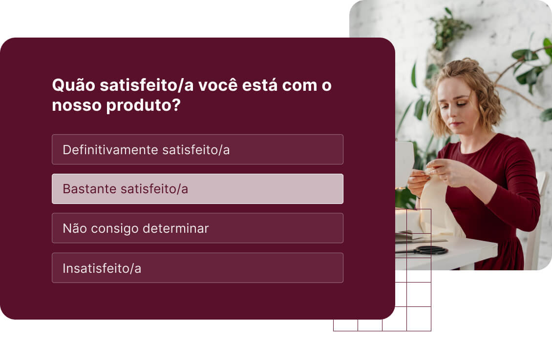 Escolha única