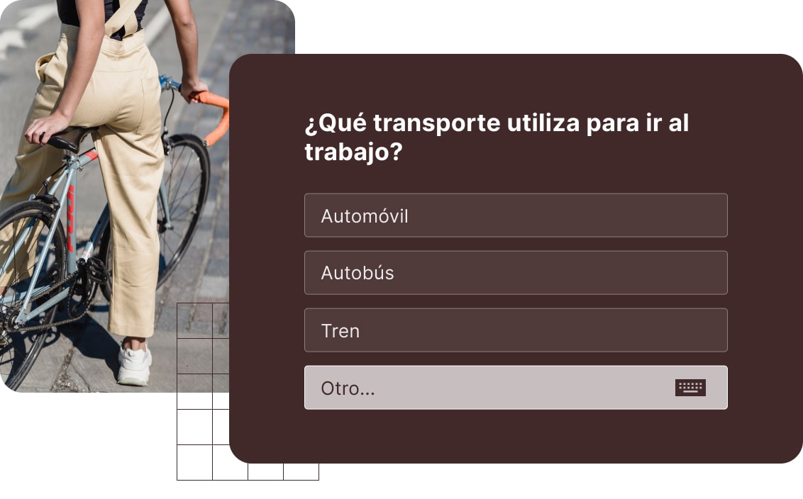 Elección simple con la opción 
